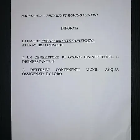 Bed & Breakfast Sacco Alloggi
